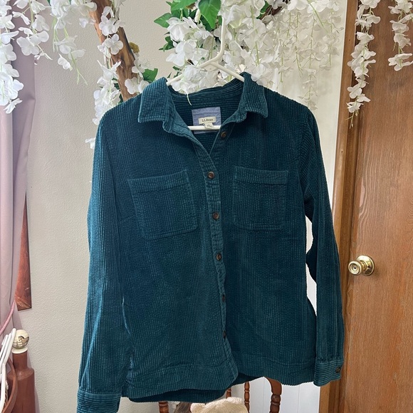 L.L. Bean VINTAGE Blue Button Down - Picture 2 of 9